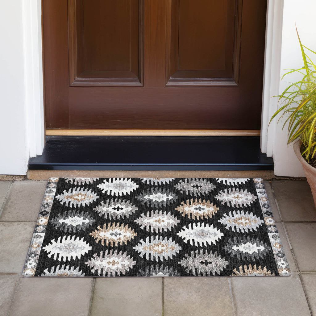 addison chantille acn983 black rug