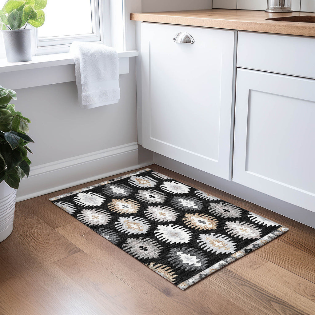 addison chantille acn983 black rug