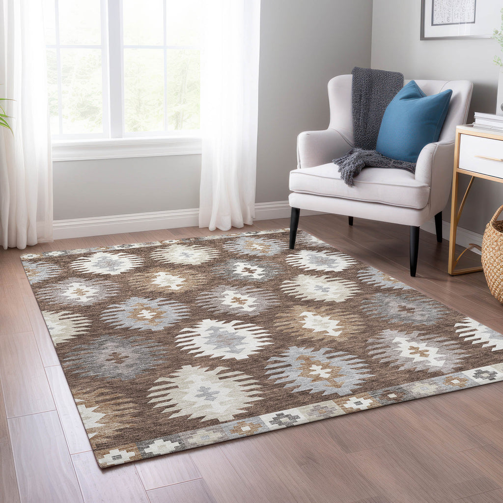 addison chantille acn983 brown rug
