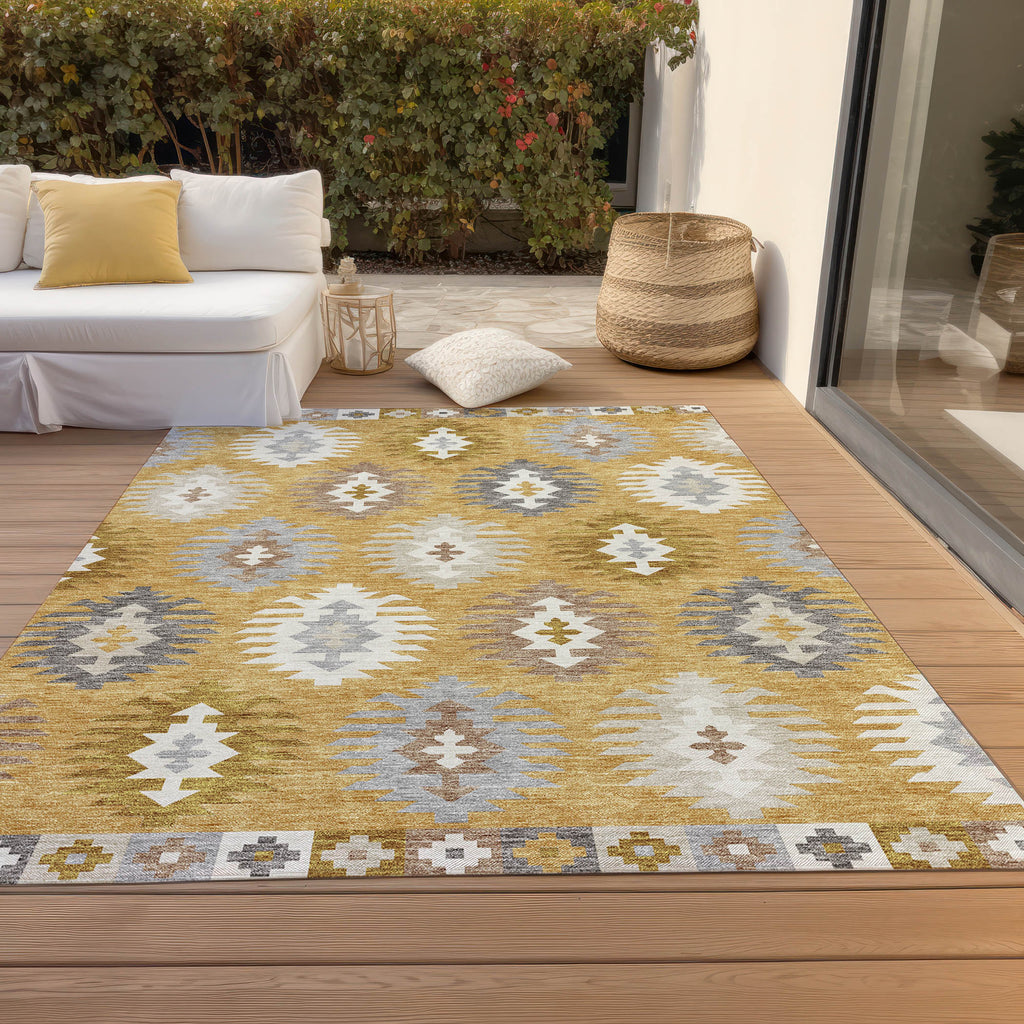 addison chantille acn983 gold rug