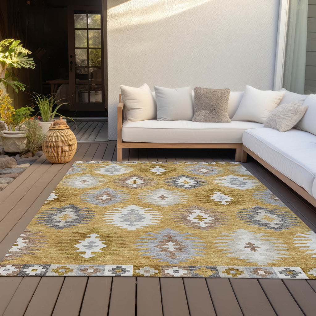 addison chantille acn983 gold rug
