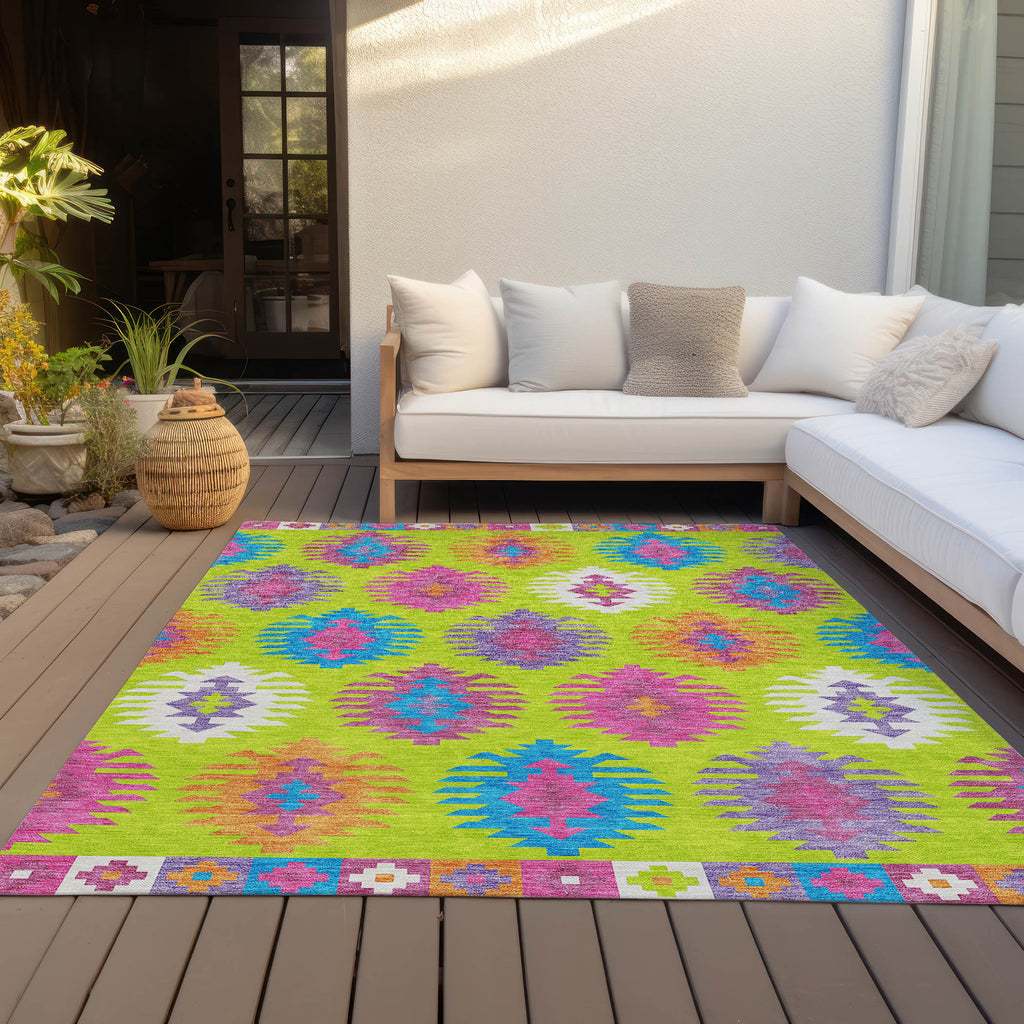 addison chantille acn983 lime rug