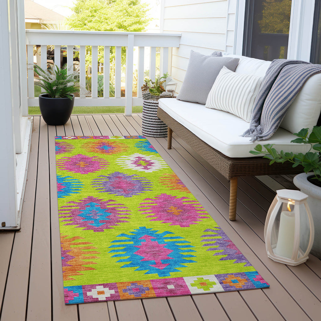 addison chantille acn983 lime rug