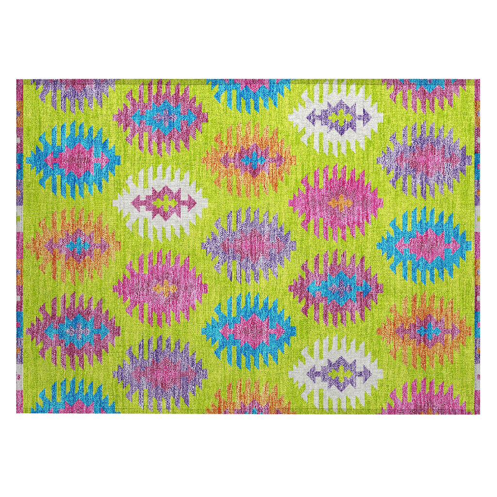 addison chantille acn983 lime rug