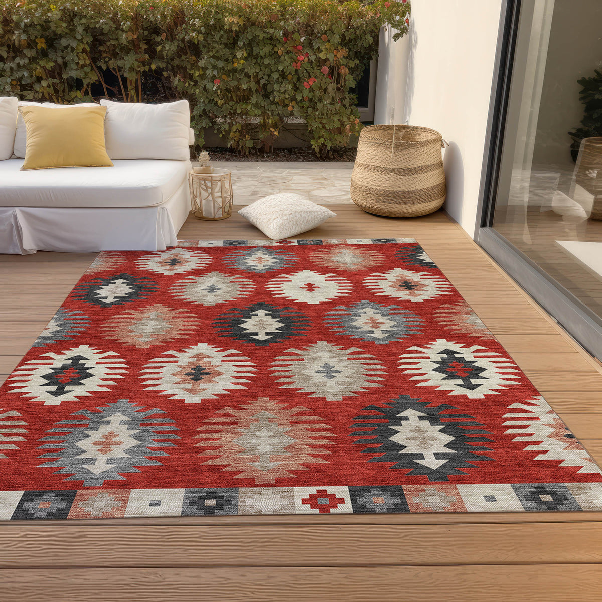 addison chantille acn983 red rug