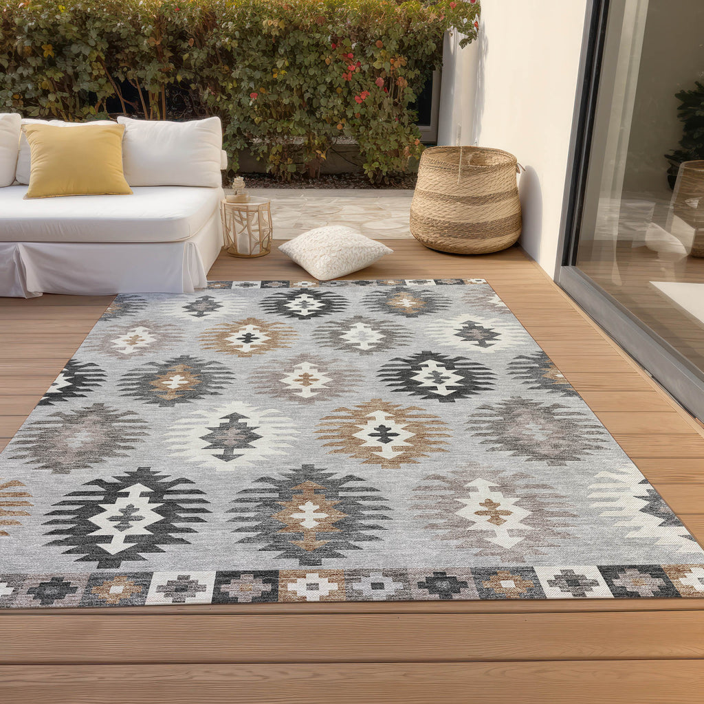 addison chantille acn983 silver rug