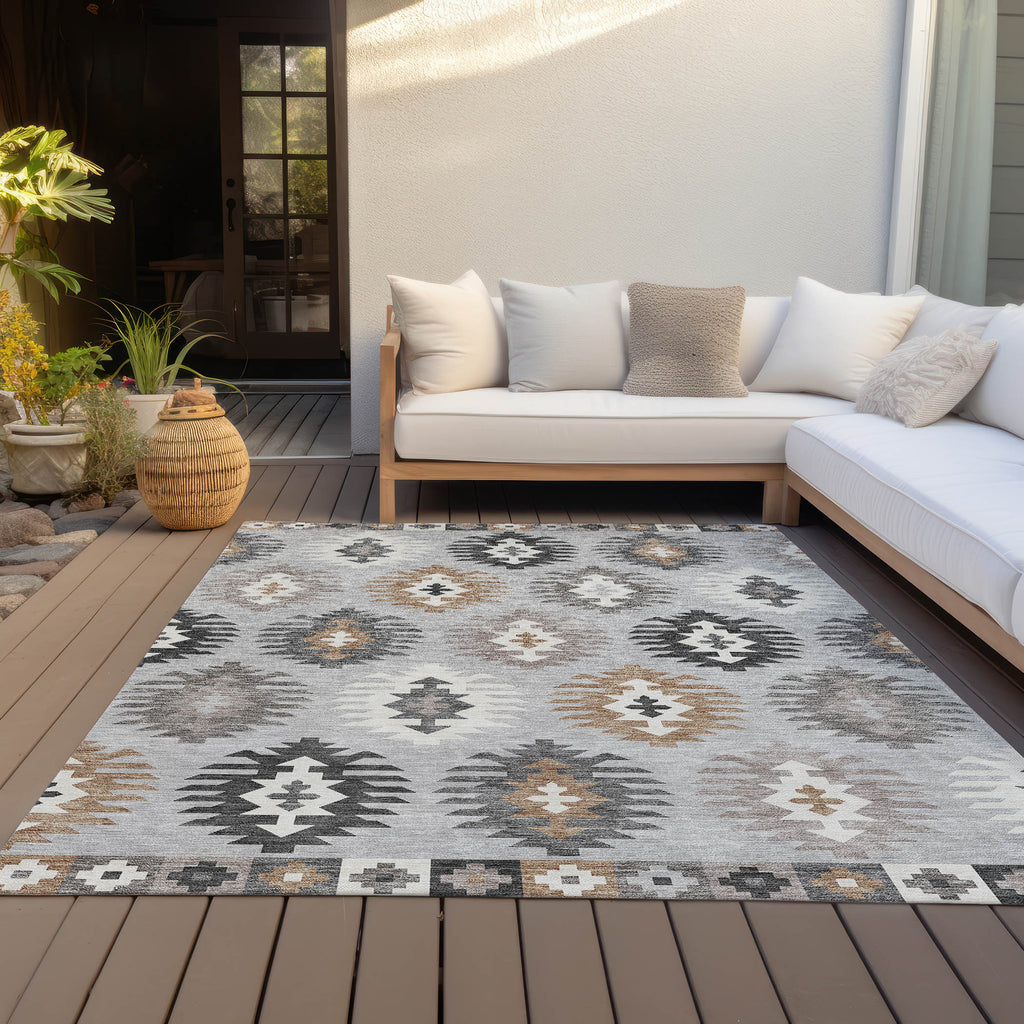 addison chantille acn983 silver rug
