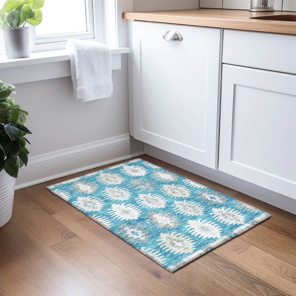 addison chantille acn983 teal rug