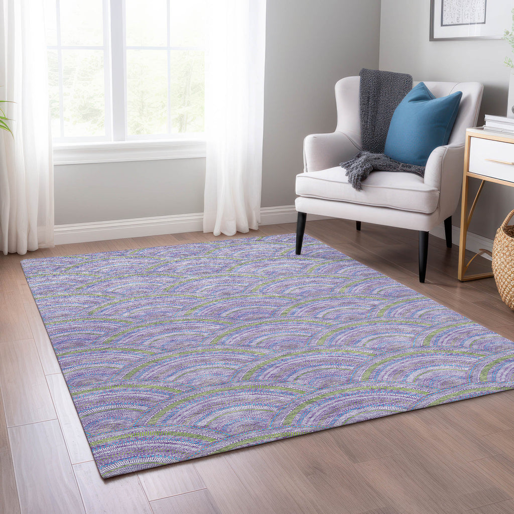 addison chantille acn984 lavender rug