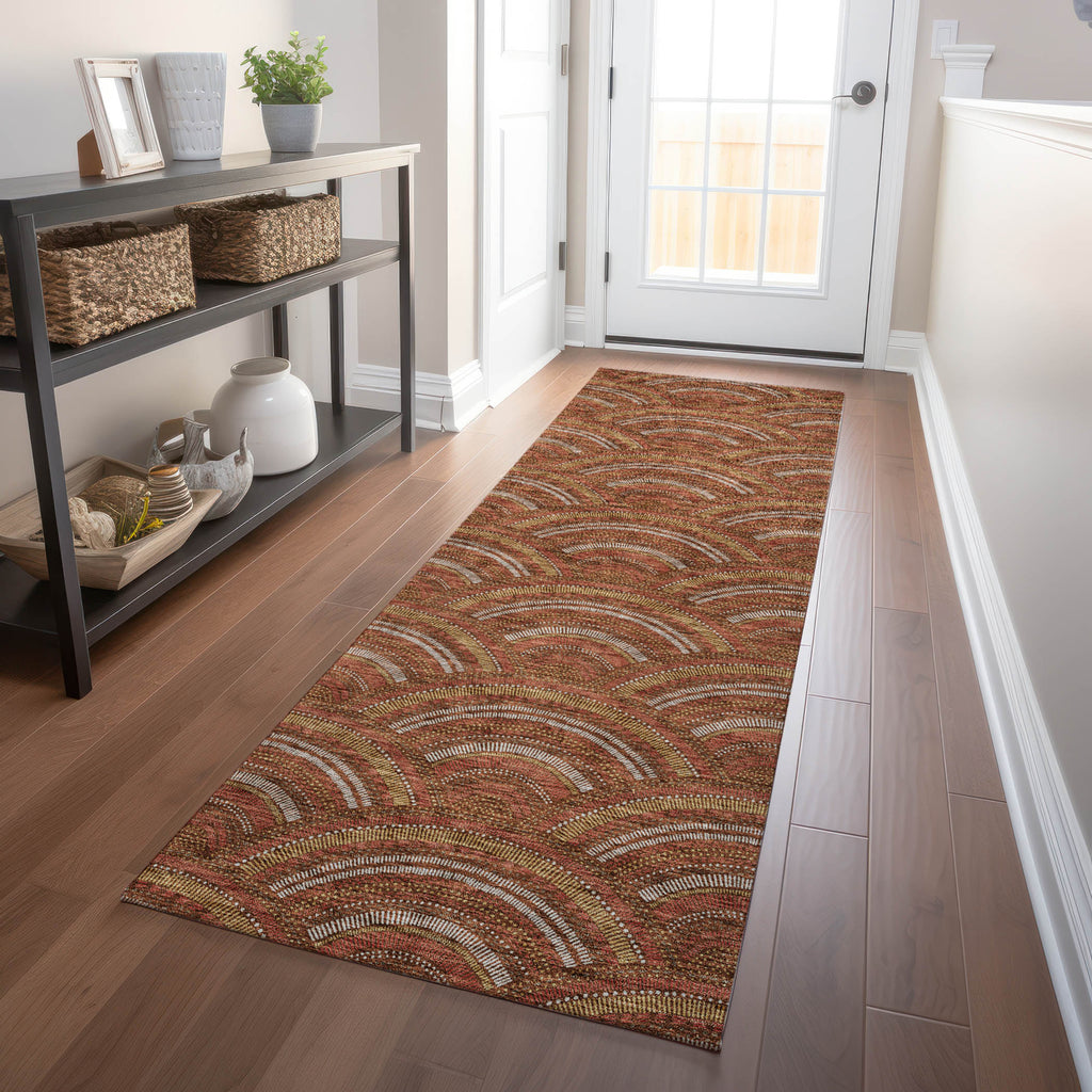 addison chantille acn984 paprika rug