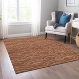 addison chantille acn984 paprika rug