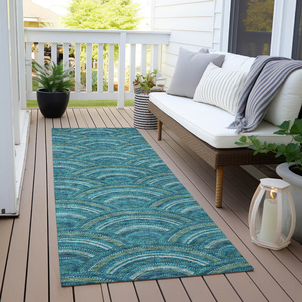 addison chantille acn984 teal rug