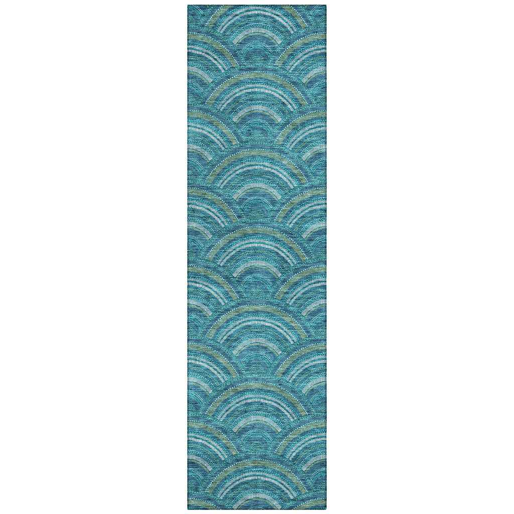 addison chantille acn984 teal rug