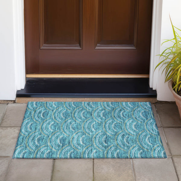 addison chantille acn984 teal rug