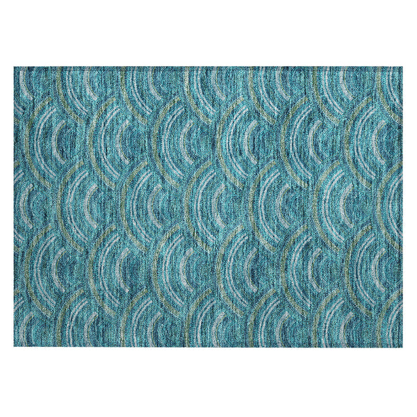 addison chantille acn984 teal rug