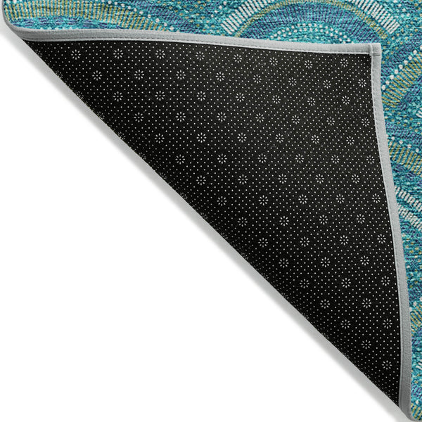 addison chantille acn984 teal rug