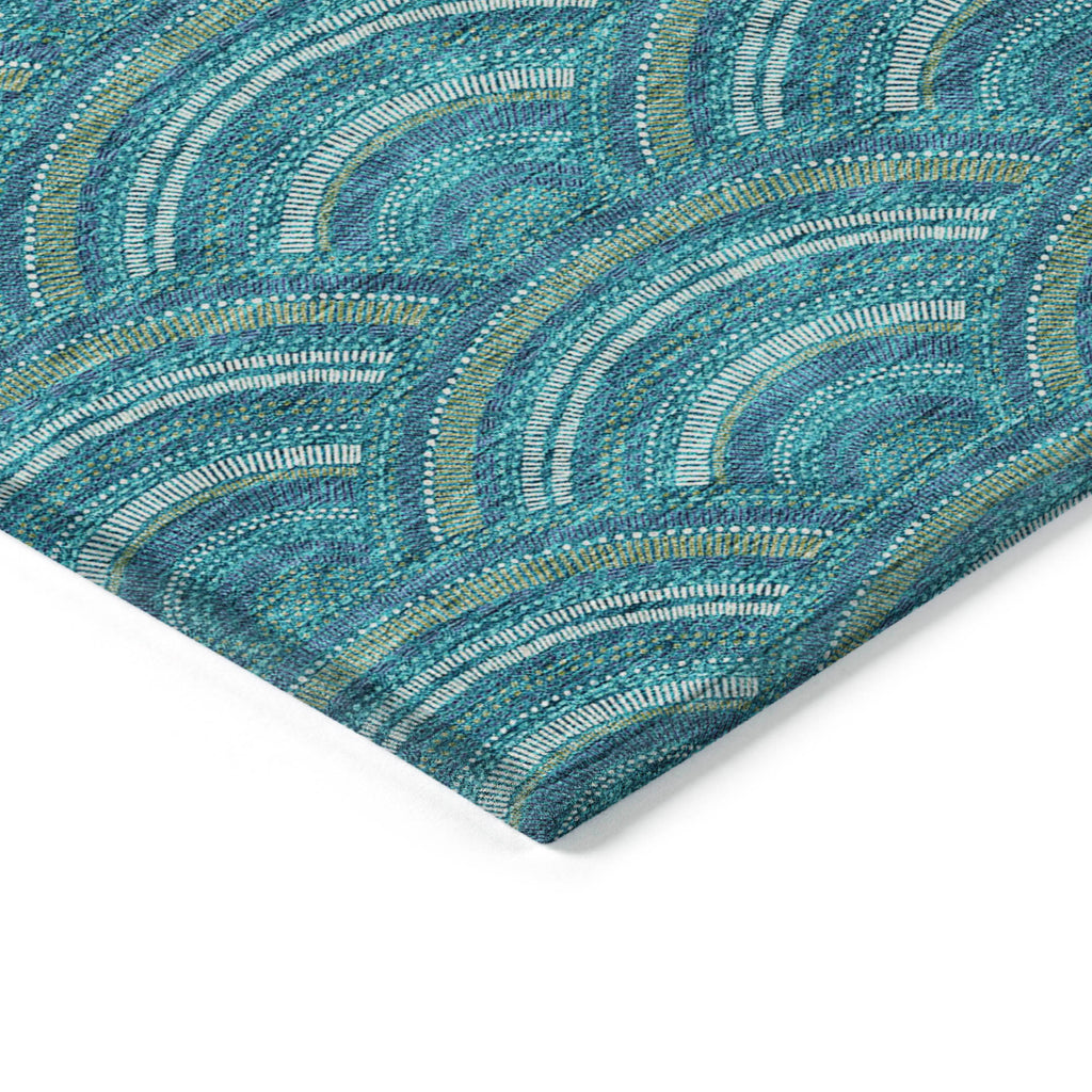 addison chantille acn984 teal rug