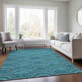 addison chantille acn984 teal rug