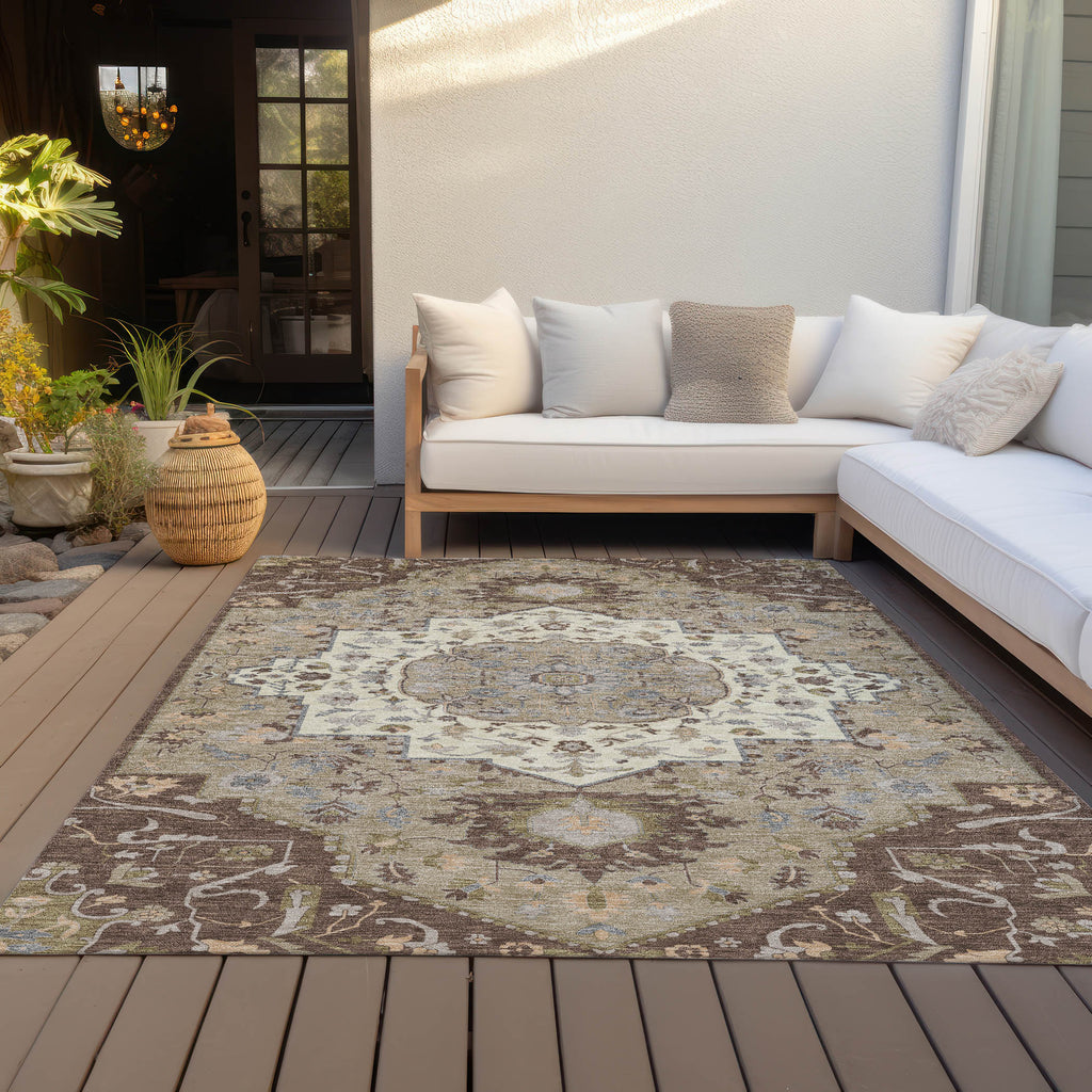 addison chantille acn985 chocolate rug