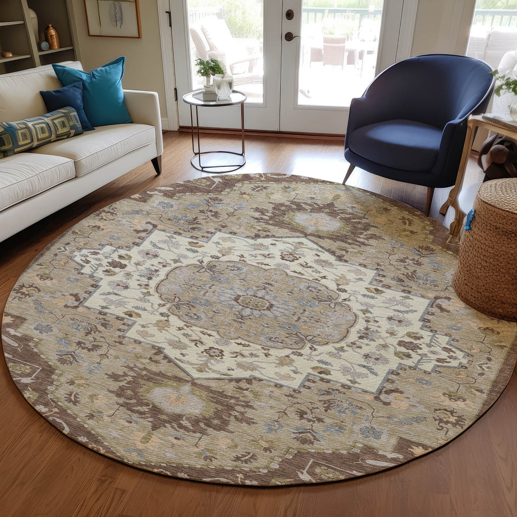 addison chantille acn985 chocolate rug