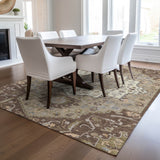 addison chantille acn985 chocolate rug