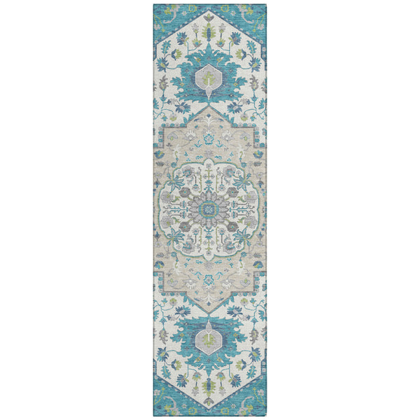 addison chantille acn985 teal rug