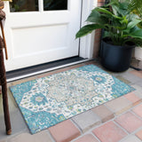 addison chantille acn985 teal rug