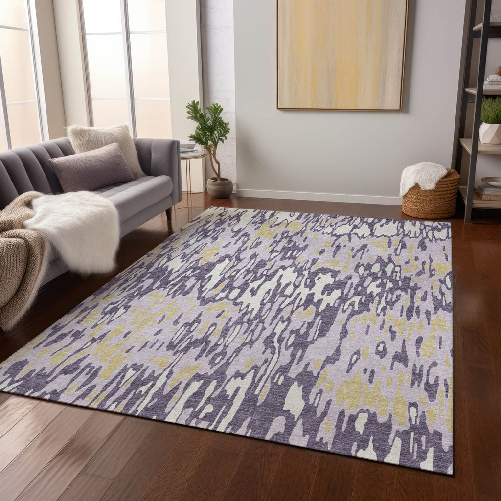 addison chantille acn986 purple rug
