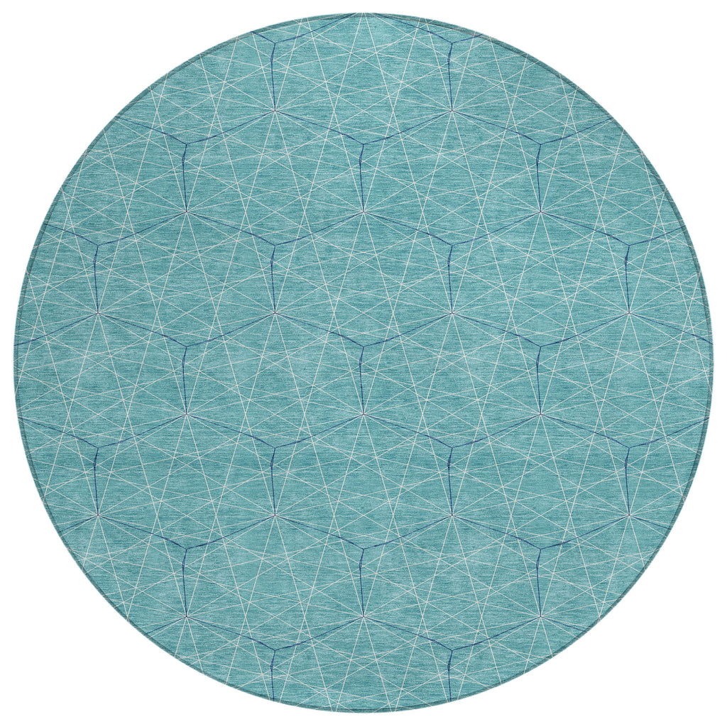 addison chantille acn987 teal rug