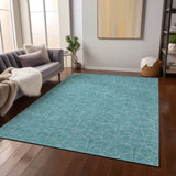 addison chantille acn987 teal rug