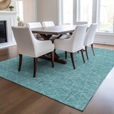 addison chantille acn987 teal rug