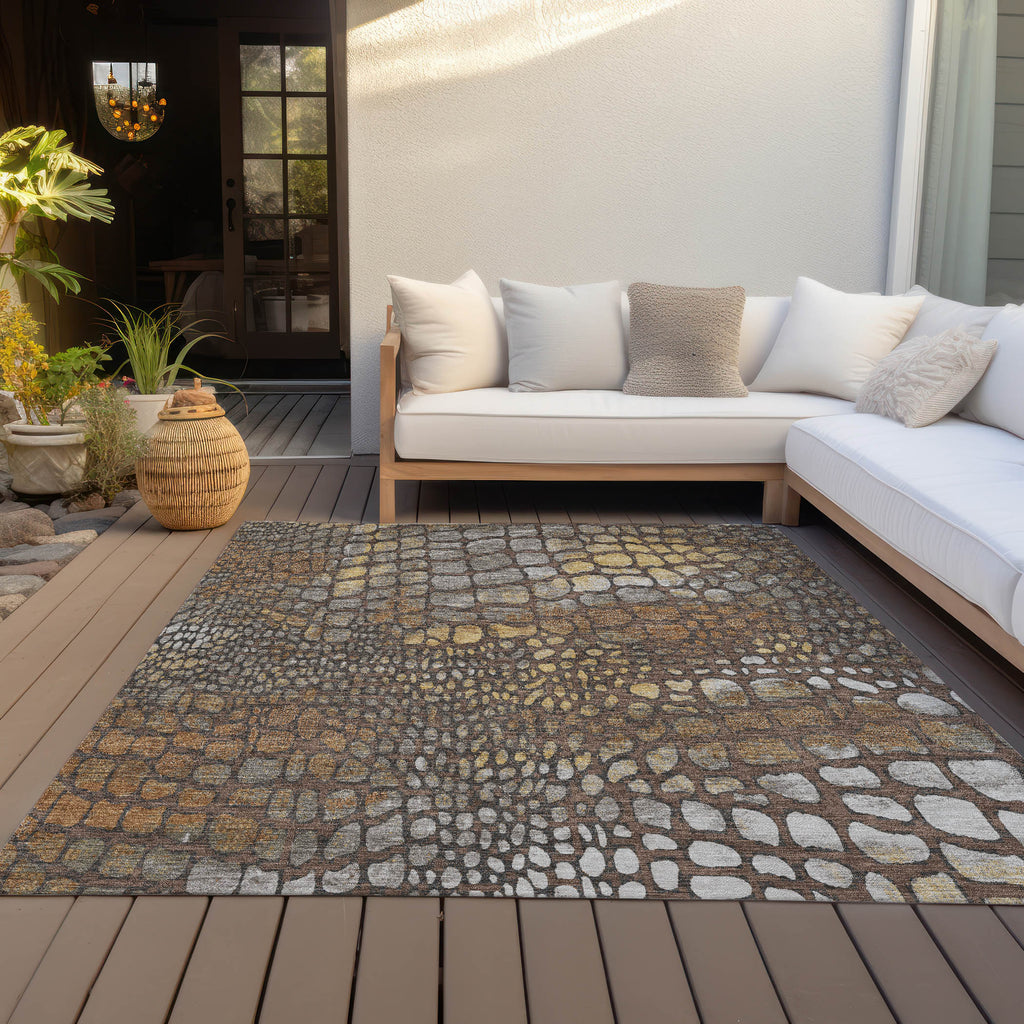 addison chantille acn988 chocolate rug
