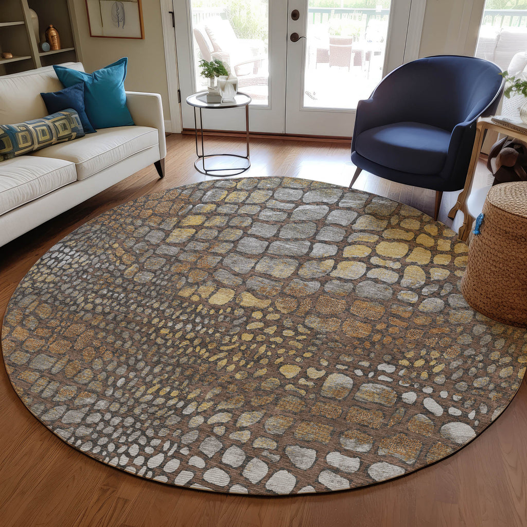 addison chantille acn988 chocolate rug