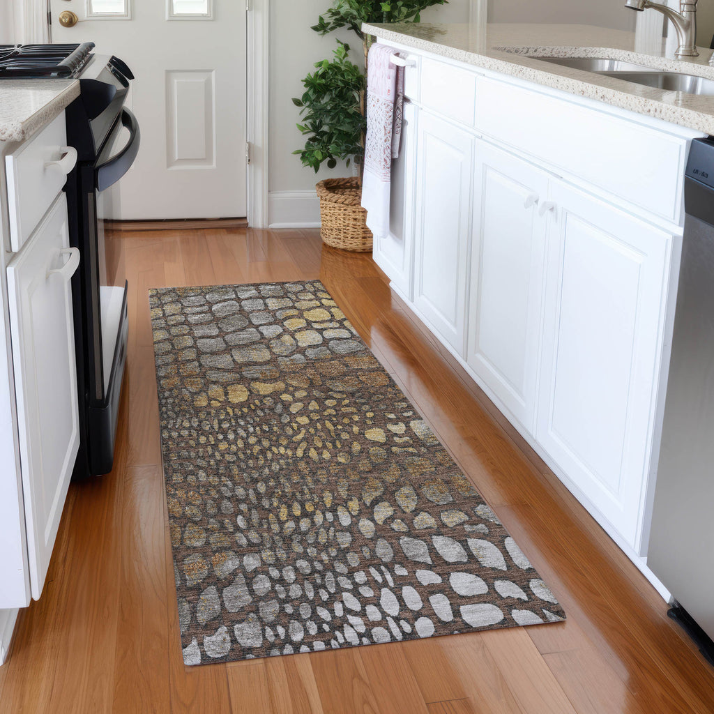 addison chantille acn988 chocolate rug