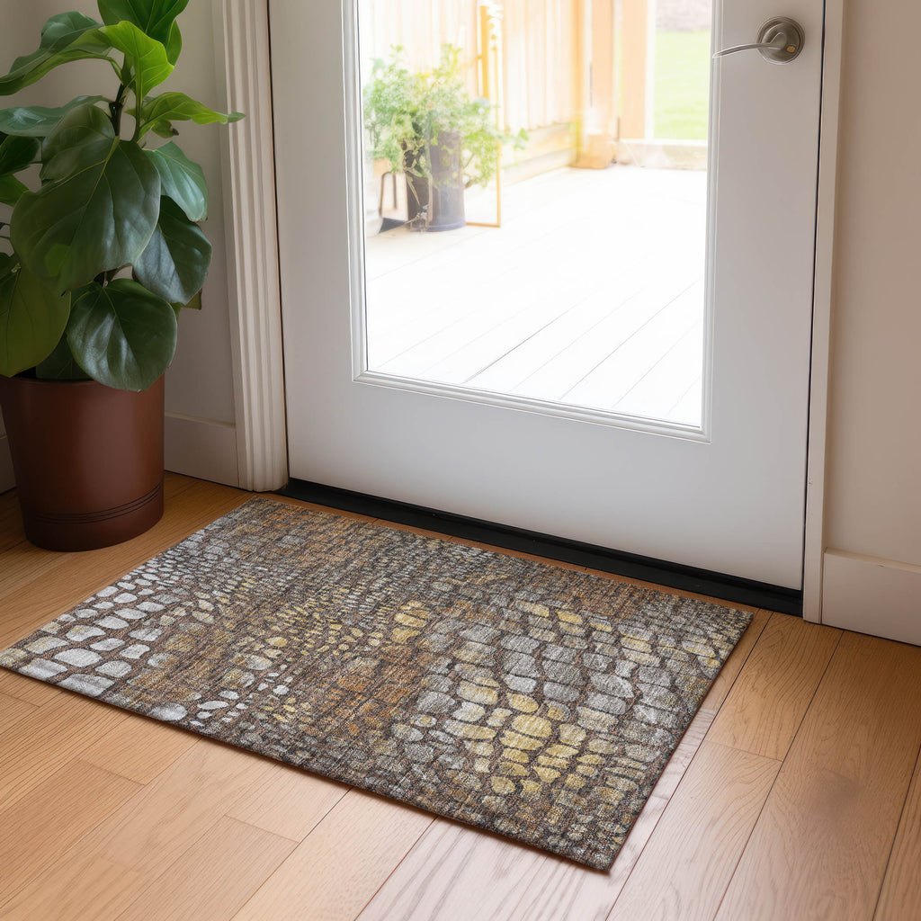 addison chantille acn988 chocolate rug