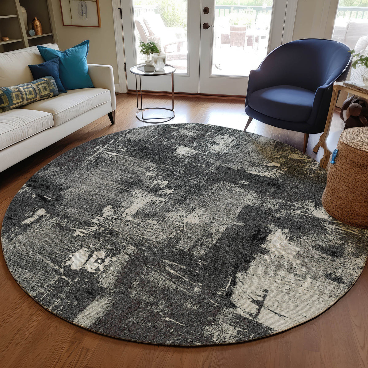 addison chantille acn989 black rug