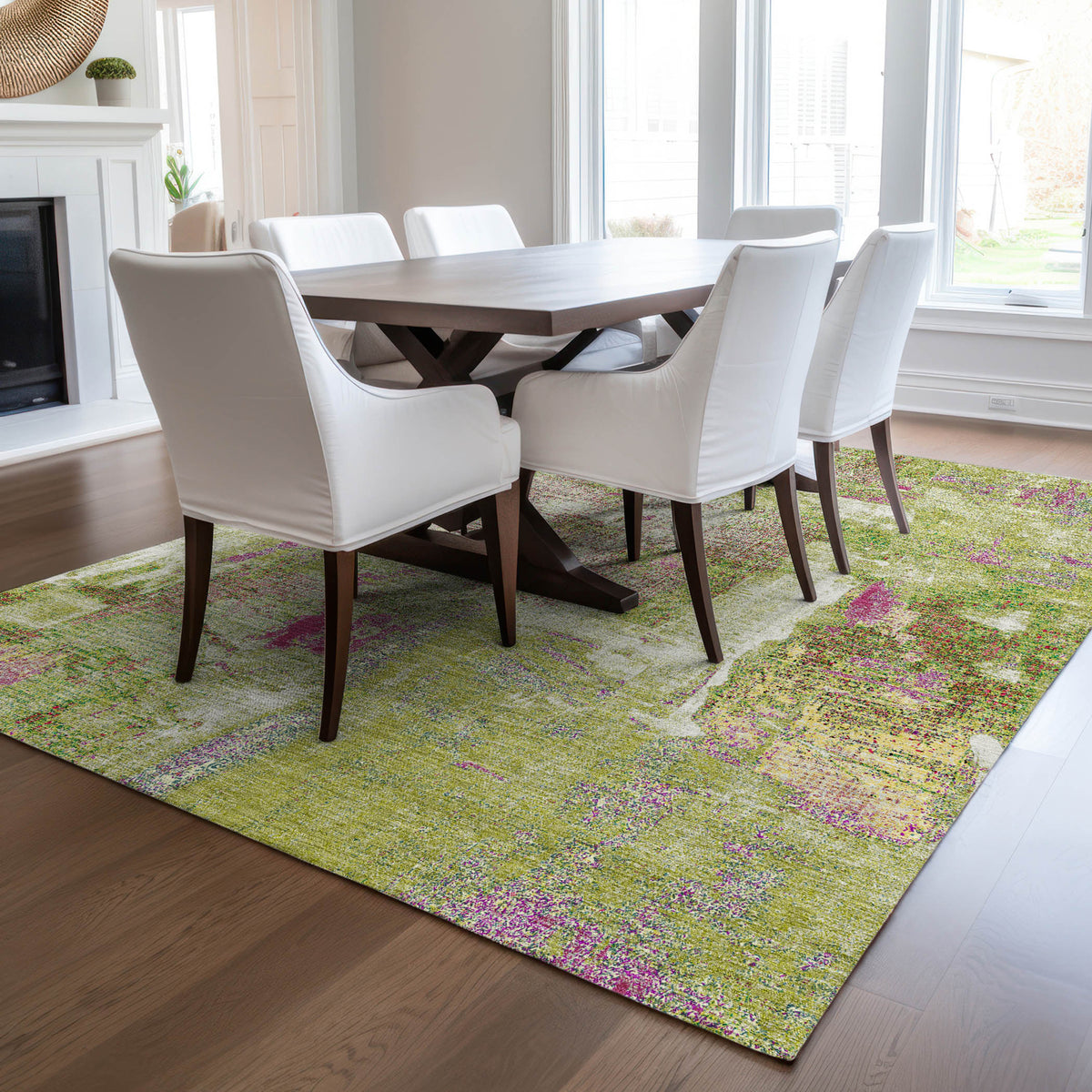 addison chantille acn989 lime rug
