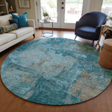 addison chantille acn989 teal rug