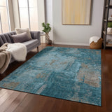 addison chantille acn989 teal rug