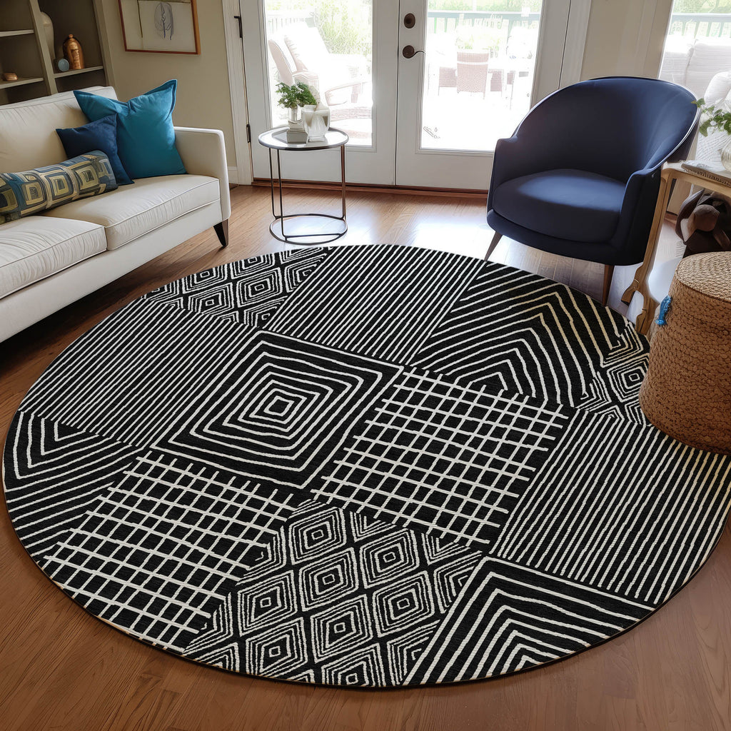 addison chantille acn990 black rug