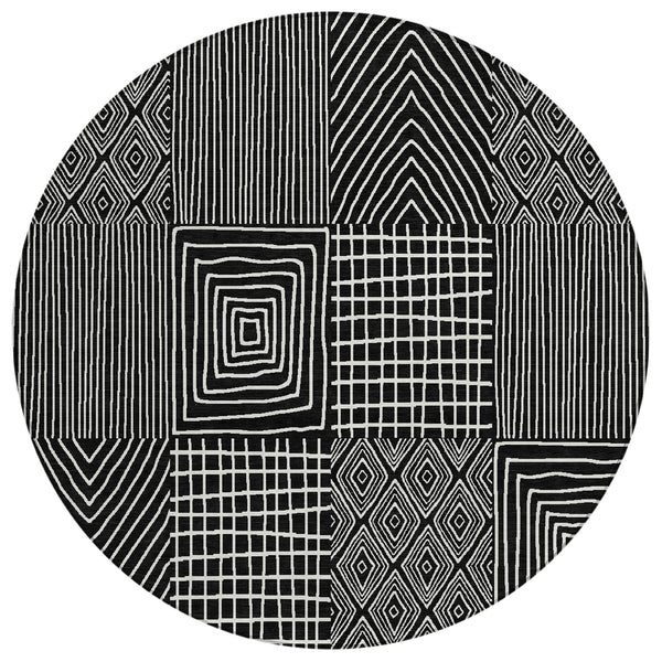 addison chantille acn990 black rug