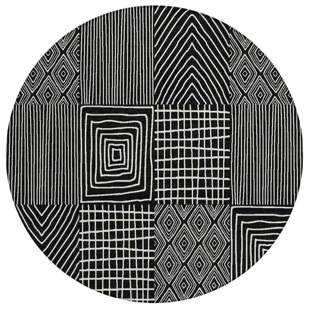 addison chantille acn990 black rug
