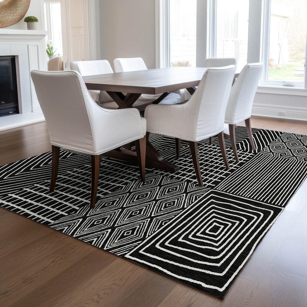 addison chantille acn990 black rug