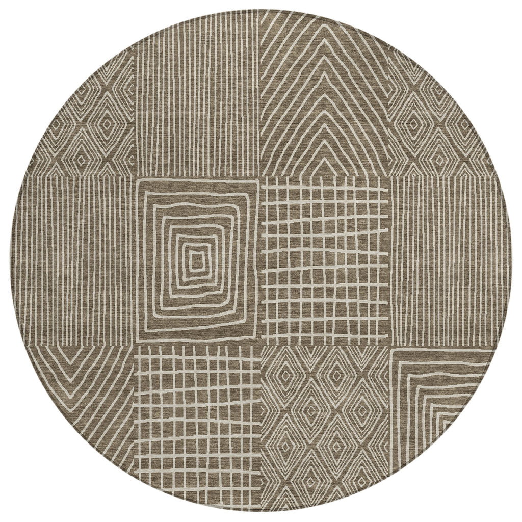 addison chantille acn990 brown rug