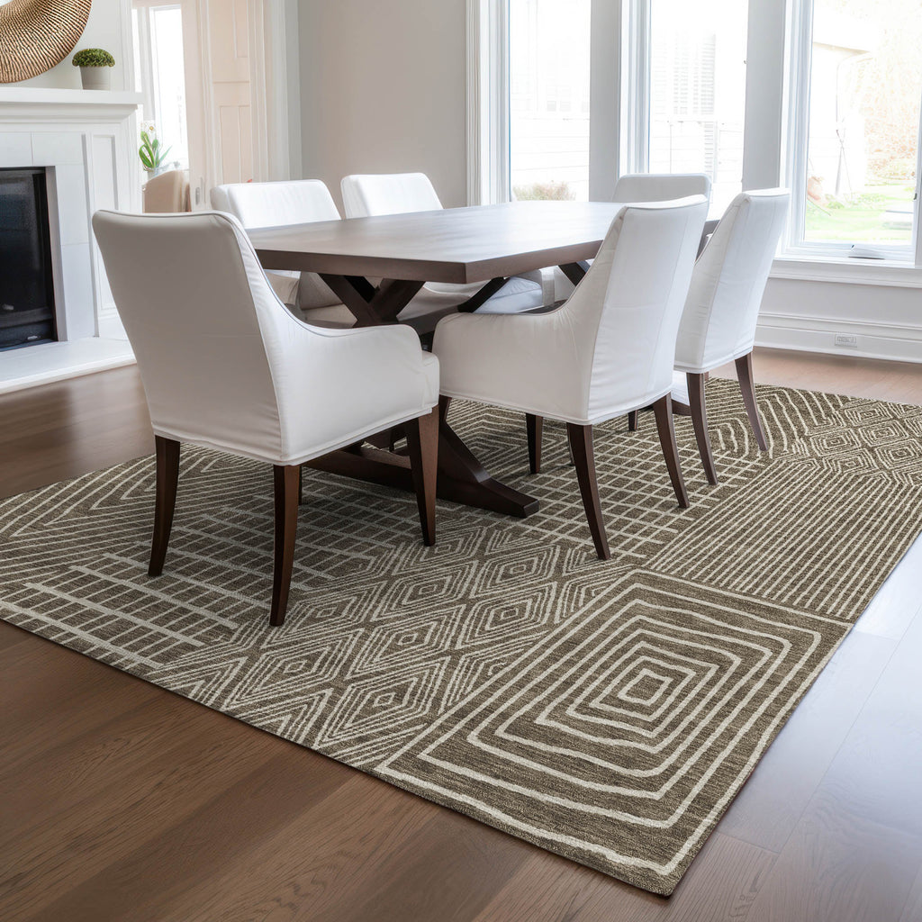 addison chantille acn990 brown rug