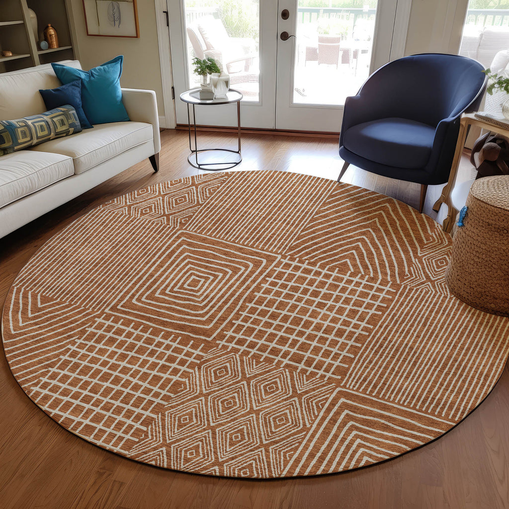addison chantille acn990 paprika rug