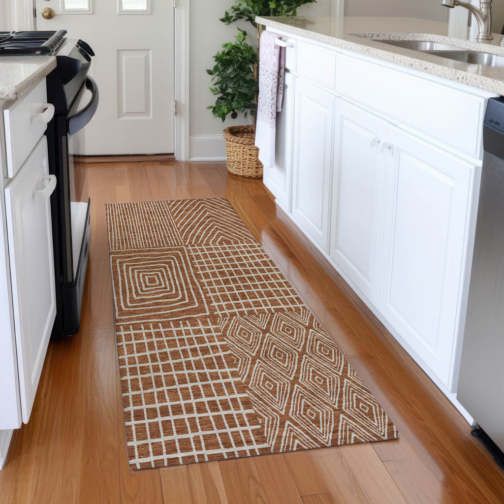 addison chantille acn990 paprika rug