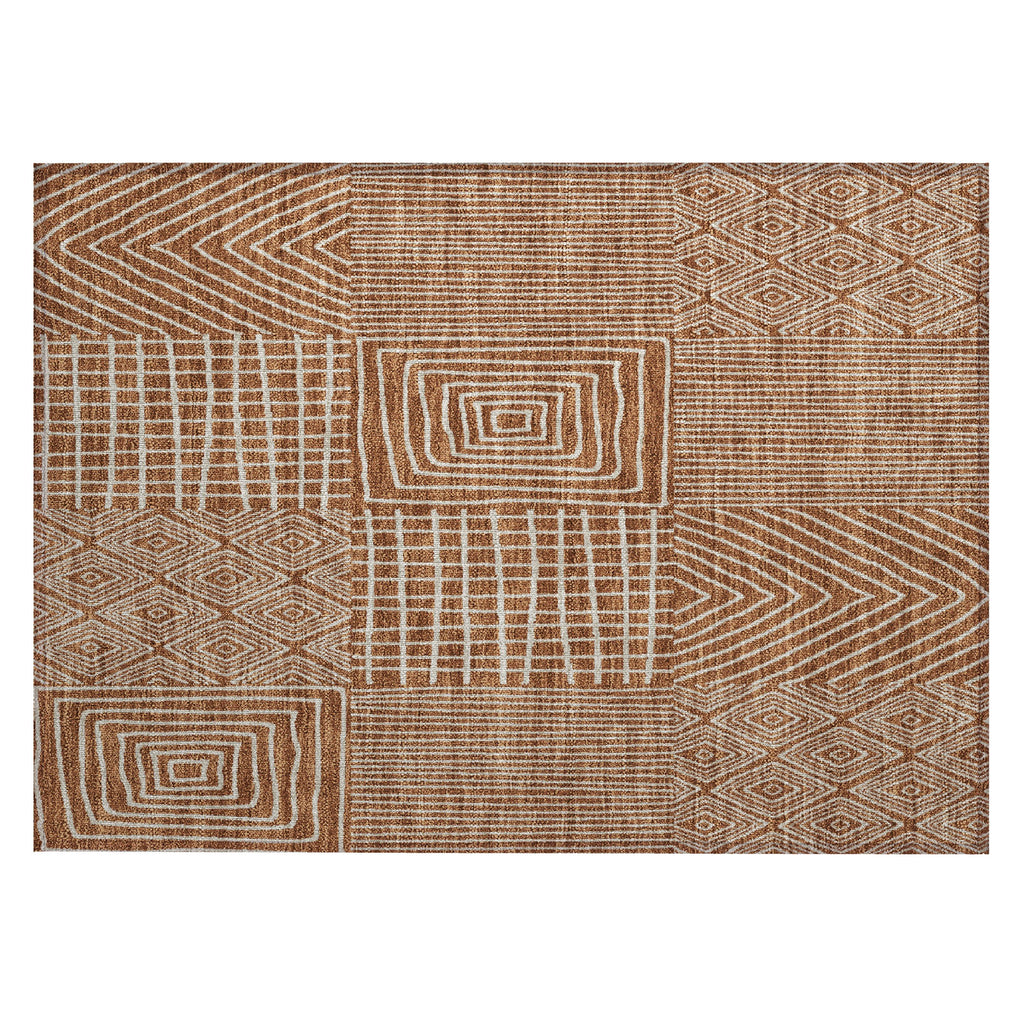 addison chantille acn990 paprika rug