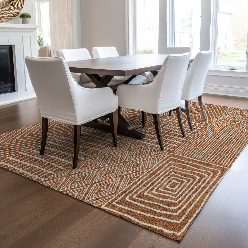 addison chantille acn990 paprika rug
