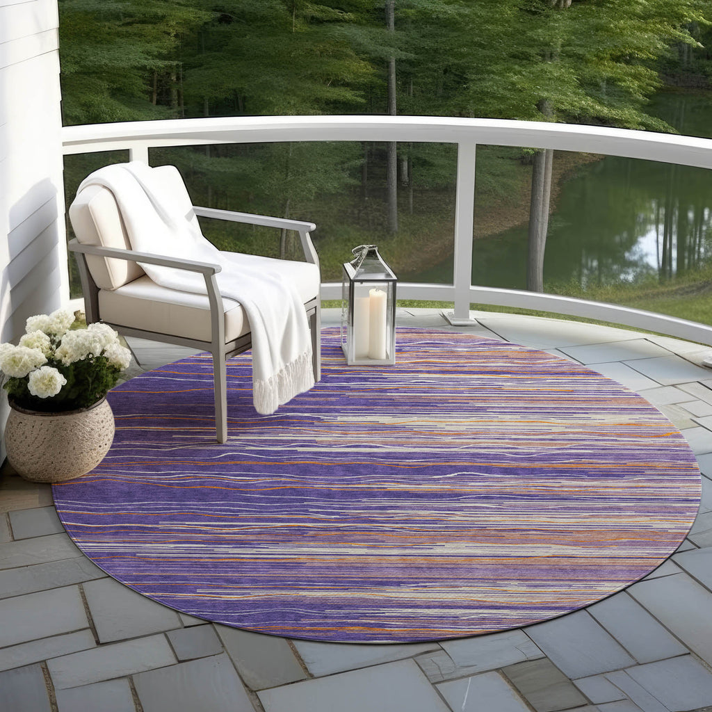 addison chantille acn996 purple rug